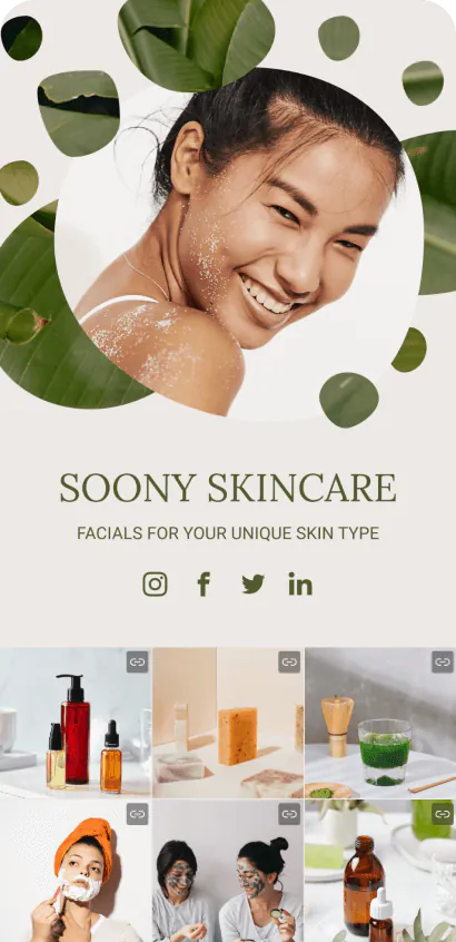 Commerce template preview
